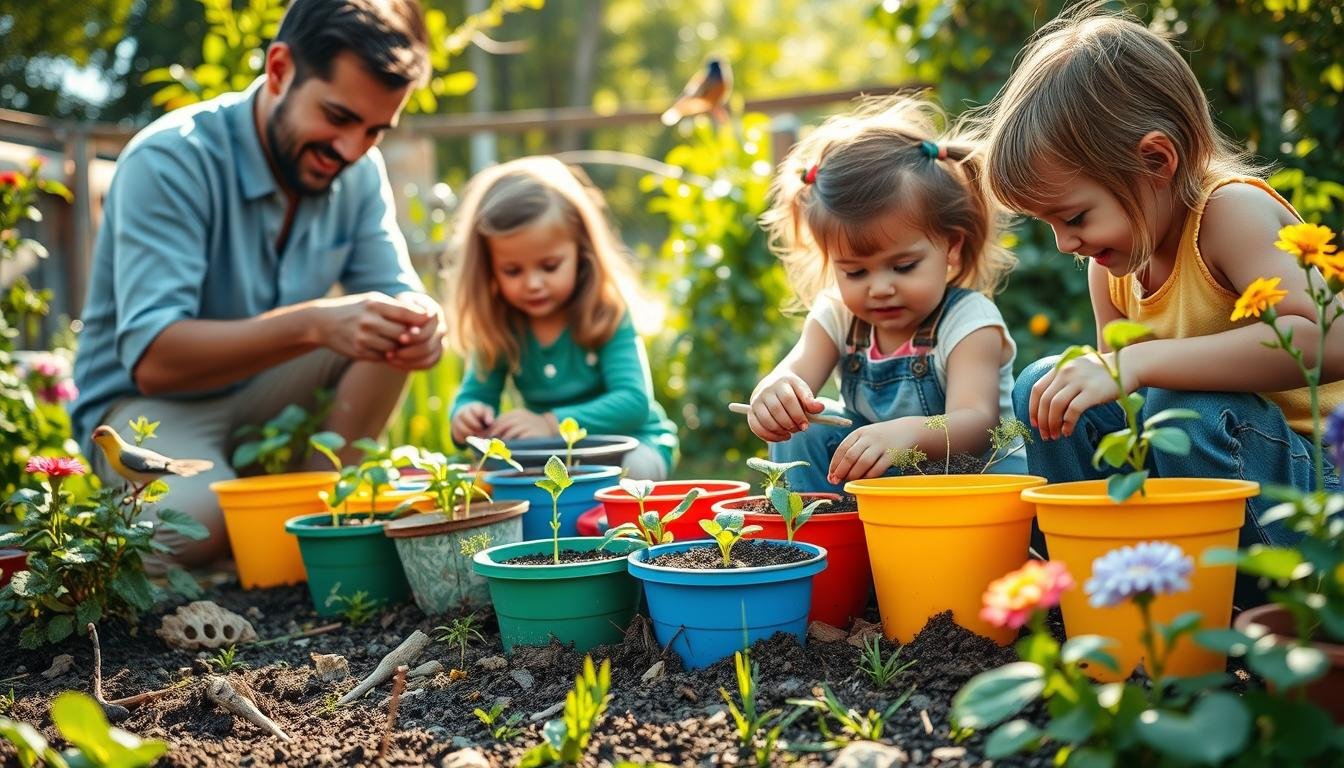 green parenting tasks, sustainable family chores