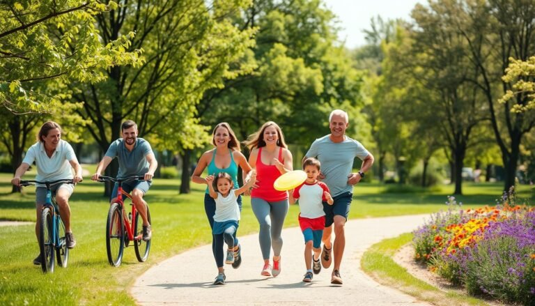 family fitness activities, keeping kids active, fun fitness for families