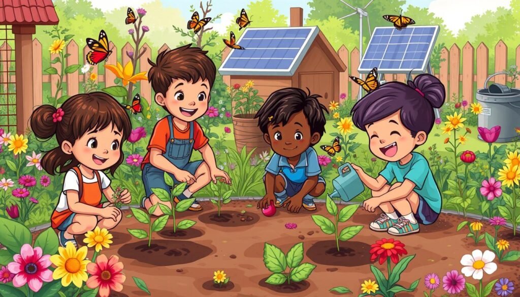 sustainable living for kids