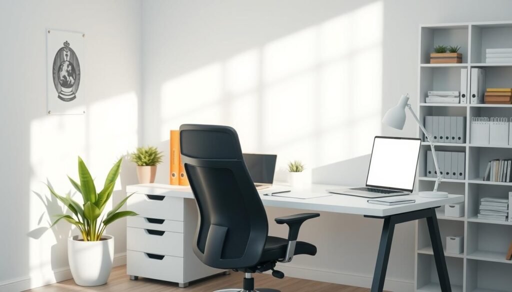 organized workspace